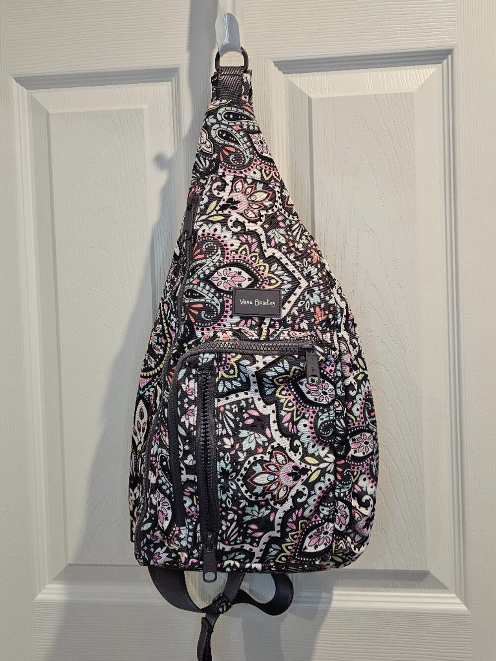 NWOT Vera Bradley ReActive Sling Backpack BonBon Medallion Crossbody Bag Travel